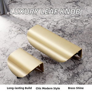 Best Seller Farmhouse L Handle Modern <strong>Light</strong> Luxury Furniture Handle and Knob Durable Aluminium Kitchen Wardrobe Drawer <strong>Pull</strong> - Product Image 4