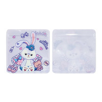 Sacs refermables miniatures imprimés de dessins animés, pochettes de rangement en plastique PET/CPP pour aliments pour bébés, bijoux, bonbons, en-cas, emballages cadeaux