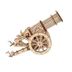 Modelo de Rompecabezas de Cañón de Madera 3D, Juguete Educativo Lanzable, 101~500 Piezas, para Mayores de 5 Años, Unisex - Product Image 5