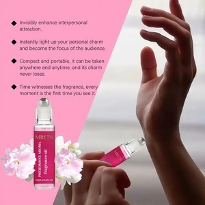 Mruis 10ml Pink Rose <strong>Ball</strong> Women's Elegant Perfume Roll-on Bottle Long-Lasting <strong>Addictive</strong> Personal Oil - Product Image 5