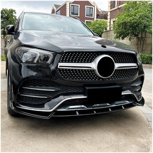 เมอร์เซเดส-เบนซ์ GLE-Class W167 C167 AMG ชุดแต่งสปอยเลอร์หน้า สีดำเปียโน ลายคาร์บอนไฟเบอร์ สไตล์แต่ง 2019-2023 - Product Image 1