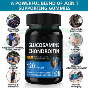 VitaSpring OEM Halal Glucosamina Condroitina MSM Suplemento para Articulaciones y Huesos Cápsulas de Glucosamina Condroitina MSM - Product Image 2