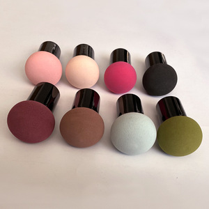 Éponge à tête ronde, outil de maquillage de beauté, petit coussin d'air, humide et sec, BB crème - Product Image 6