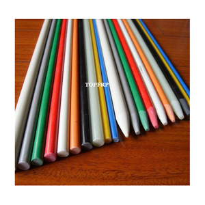 Varilla Flexible de Fibra de Vidrio, Varillas de Plástico Reforzado con FRP Personalizables para Plantación - Product Image 1