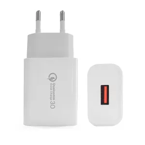 US EU Plug USB caricabatterie rapido 3.0 caricabatterie veloce QC3.0 adattatore da parete USB per Samsung