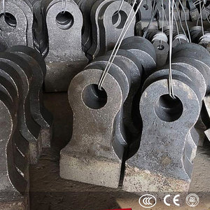 Têtes de marteaux en acier au manganèse de qualité industrielle, haute dureté 220, pour concasseur de sable miniature, vente en gros - Product Image 2