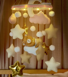 <span class=keywords><strong>Mobile</strong></span> pour berceau <span class=keywords><strong>musical</strong></span> avec veilleuse pour bébés, garçons et filles - Product Image 2