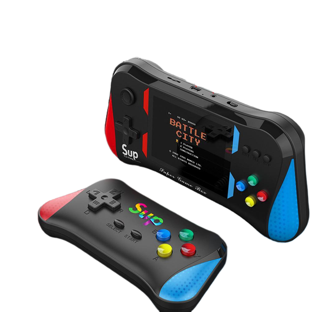 Classic Game Retro Arcade X7M Handheld Game Console Built-in 500 Built-in Rechargeable Battery Cheap Children's Gift