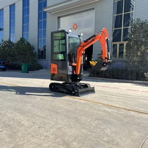 Mini-excavatrice sur chenilles de 1,0 tonne, machine de chantier de 1000 kg, petite pelle avec godets - Product Image 3