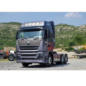 Ağır ucuz Sinotruk kullanılan Howo traktör kamyon 6x4 römork kafa kamyon 610hp satılık