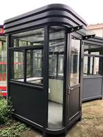 Meilleures ventes Hongqi Guard Post 1020 Square, casier de garde de sécurité préfabriqué portable en structure d'acier chinoise