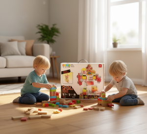 Puzzle Metamorphosis Robot Building Blocks 76 pezzi Giocattolo da costruzione per bambini 2 4 anni Unisex Plastica ABS - Product Image 2