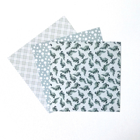 GF Craft DIY Scrapbooking Kertas Akun Membuat Kartu Latar Belakang Kertas Scrapbook Pola Satu Sisi 6 Inci Kertas