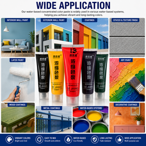 Pâte colorante aqueuse générale pour revêtements intérieurs et extérieurs, facile à disperser et à fort pouvoir couvrant - Product Image 5