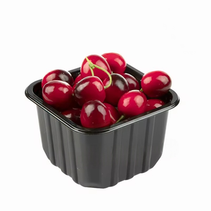 4,4 oz Blueberry Plastic Clamshell 125g Fruit Punnet - Product Image 6