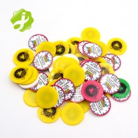 Utilisation de jeu bon marché en relief personnalisé pièces de jeton en plastique