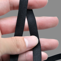 Bande élastique pour bretelles de vêtements en sangle de spandex/nylon rayée à chevrons, double face, épaisse et garantie