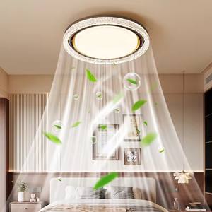 Lámparas Lumiere Modernas para Salón, Iluminación Moderna para el Hogar, Ventilador <span class=keywords><strong>de</strong></span> <span class=keywords><strong>Techo</strong></span> sin Aspas, Nueva Lámpara <span class=keywords><strong>de</strong></span> <span class=keywords><strong>Techo</strong></span> LED Moderna para Sala <span class=keywords><strong>de</strong></span> Estar, Licht - Product Image 3