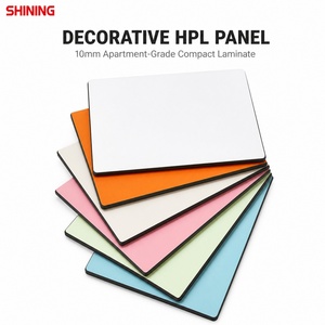 <span class=keywords><strong>Panneau</strong></span> <span class=keywords><strong>stratifié</strong></span> <span class=keywords><strong>compact</strong></span> noir haute densité 10 mm pour cloison de cabine de toilettes publiques - Product Image 1