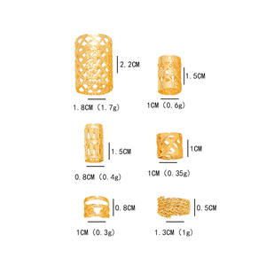 <span class=keywords><strong>SHEIN</strong></span>-Extensions de cheveux creuses avec anneaux en fer, accessoires de <span class=keywords><strong>perruque</strong></span> européenne et américaine, DIY, 36/40 pièces - Product Image 2