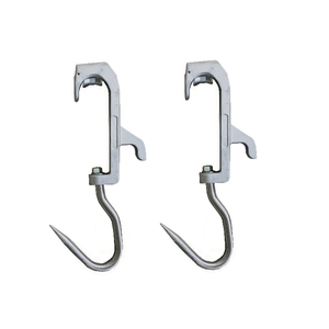 Haute qualité acier inoxydable 304 abattoir abattoir suspendu bétail <span class=keywords><strong>viande</strong></span> crochet réfrigérateur camion poulie bouchers crochet - Product Image 4