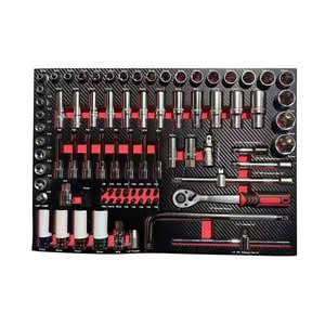Set Professionale di 352 Utensili Meccanici con 5 Vassoi in Schiuma EVA in Fibra di Carbonio per Cassetti e Armadietti, per Riparazioni <span class=keywords><strong>Auto</strong></span> - Product Image 6