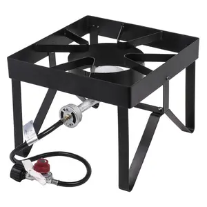 Hot Selling Portable Propane Gas Burner Professional Brewing Equipment Adjustable Cooker Stove For Camping And Outdoor