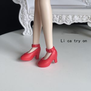 Nueva llegada estilo mixto 1/6 30cm muñeca BB y Bltyh Sandalias de tacón alto zapatos de muñeca surtidos coloridos para muñeca BB y Blyth - Product Image 3