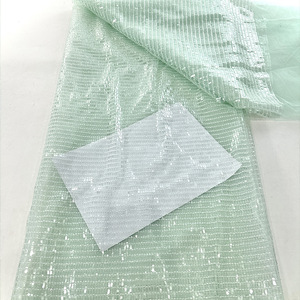 Accessoire de créateur en tissu <span class=keywords><strong>organza</strong></span> brodé pailleté tube de perles pour robes de mariée vêtements et robes pour enfants - Product Image 4