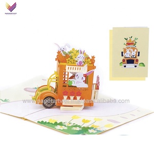 Thiệp giấy thủ công Việt Nam, kiểu bật lên, dùng trang trí ngày lễ, quà tặng, chất lượng cao, giá rẻ. - Product Image 5