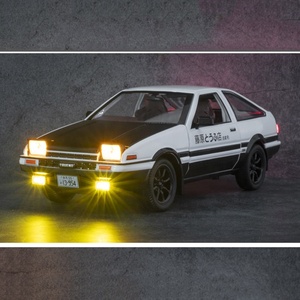 Voitures miniatures en alliage OEM 1/20/24/28, jouets Mini Z <span class=keywords><strong>Trueno</strong></span> Initial D AE <span class=keywords><strong>86</strong></span>, véhicules en métal moulé sous pression - Product Image 5