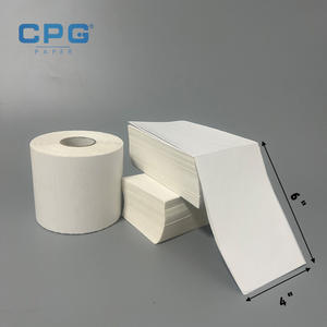 Etiqueta Térmica Autoadhesiva para Envíos, Libre de BPA, Impermeable, 100x150mm, Blanca, 4x6, en Formato Continuo - Product Image 1