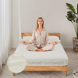 Draps de lit conducteurs en maille d'argent à 10 %, toutes tailles, avec cordon de mise à la terre pour un regain d'énergie, certifiés OEKO - Product Image 1