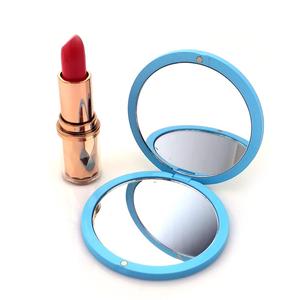 Giá rẻ và phổ biến nhỏ hai mặt cá nhân tay Magnifying xách tay trang điểm mỹ phẩm PURSE Pocket gương - Product Image 1