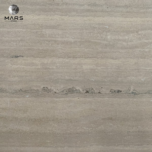 Đá Tường Tự Nhiên <span class=keywords><strong>Tumbled</strong></span> Ý Bạc Xám <span class=keywords><strong>Travertine</strong></span> Marble <span class=keywords><strong>Tile</strong></span> Flooring Paver, Italy Silver <span class=keywords><strong>Travertine</strong></span> Grey Slabs - Product Image 2