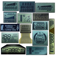 Velocímetro Monocromático de Siete Segmentos con Pantalla LCD para Motocicleta