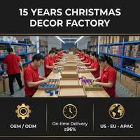 Juego de Adornos Navideños de Lujo, Surtido de 5 Colores, Bolas Metálicas con Estrella Brillante, Decoración para la Punta del Árbol, Caja de Regalo, Venta al por Menor, OEM, ODM