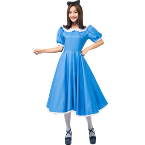 Alice Cosplay <span class=keywords><strong>disfraces</strong></span> mujeres <span class=keywords><strong>Halloween</strong></span> Cosplay niños niñas Anime Alice Maid Alice Dream niño Lolita Cosplay disfraz - Product Image 5