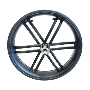 Accessoires et pièces pour vélo électrique, vélo à neige, roue avant intégrée en alliage d'aluminium de 20 pouces, pneus larges 20x4.0 avec axe - Product Image 3