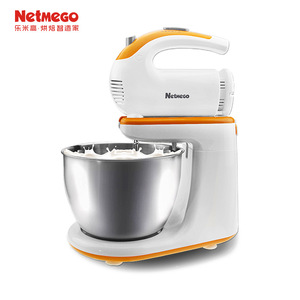 Netmego Desktop Dough Mixer Stainless Steel Bowl Electric Whisk Bakery Multifunctional Planetary Mixer N33D - Product Image 1