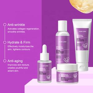 Etiqueta privada Retinol <span class=keywords><strong>Kit</strong></span> DE CUIDADO DE LA PIEL antienvejecimiento Hidratante Rutina facial para mujeres - Product Image 5