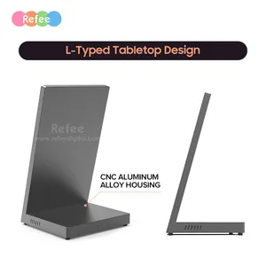 13.3 Inch Super Slim Kiosk Table Small LCD Digital Signage On Table Advertising Player Portable Wifi