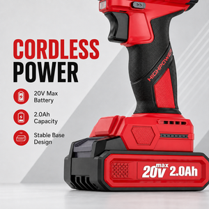 <span class=keywords><strong>Trapano</strong></span> Elettrico a Batteria al Litio 20V Senza Spazzole, 60Nm di Coppia Massima, Funzione a <span class=keywords><strong>Impulsi</strong></span>, <span class=keywords><strong>Trapano</strong></span> Elettrico Cordless - Product Image 6
