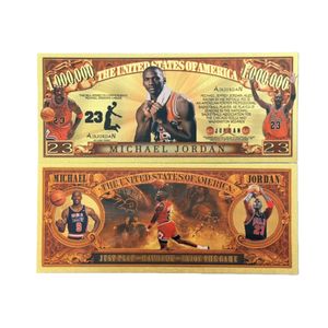 Billete de Dólar Estadounidense de Baloncesto Jordan de 2026, 6 Tipos, Chapado en Oro de 24k para Colección - Product Image 4