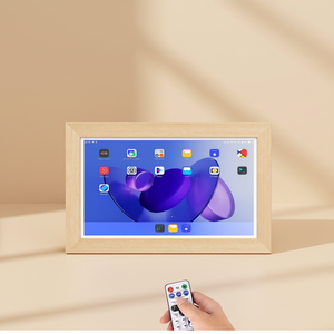 Cadre photo numérique OEM 15-32 pouces en bois/noir, tablette <span class=keywords><strong>Android</strong></span> 32 Go, Wi-Fi, portrait et paysage, <span class=keywords><strong>partage</strong></span> d'images et de vidéos numériques - Product Image 1