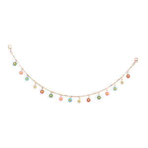 Decoración de Sombrero con Cadena de Pedrería Floral, Metalizado, Unisex, Accesorio Casual para Sombreros y Cadenas para el Cabello - Product Image 5