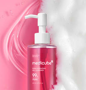 medicube PDRN Hydrating Gel Cleanser 200ml Limpiador Facial Coreano Transformador PDRN Hidratante Suave Limpieza Profunda Elimina Impurezas - Product Image 1