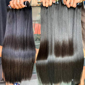 Paquete de Cabello Humano Liso Extremo Vietnamita Crudo Sin Procesar Extensión de Cabello Virgen con Cutícula Alineada de Proveedor Indio Camboyano - Product Image 3