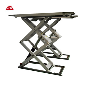 Pont élévateur hydraulique professionnel à deux colonnes et double vérin, à levée mi-haute, portable, pour atelier automobile et garage, en promotion - Product Image 2