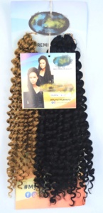 Neuer Stil <span class=keywords><strong>KONJO</strong></span> OLIVIA KUNSTHAARE Water Weaver 2 Bündel Häkel-Flechthaar-Set 18 Zoll Premium Synthetisches Locken-Haar - Product Image 5